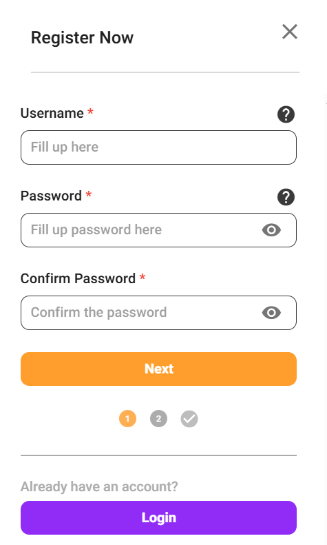 Crazy Time Live register banner